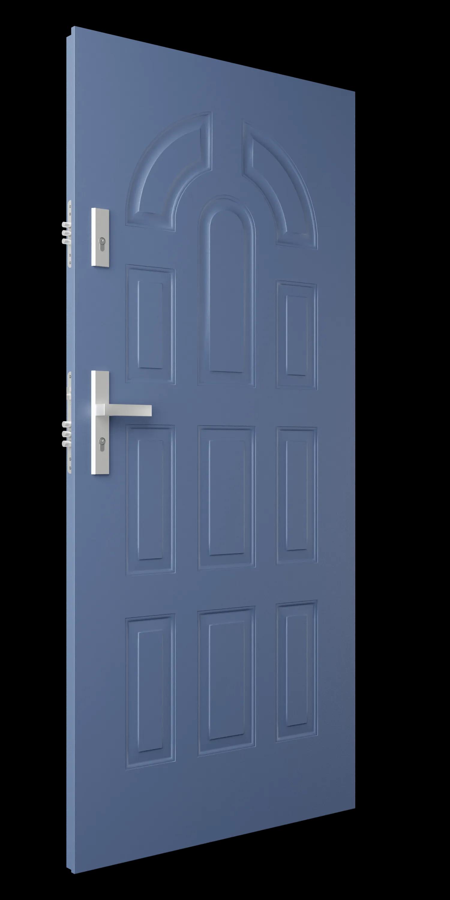 Zdjęcie przedstawia drzwi T26 niebieski