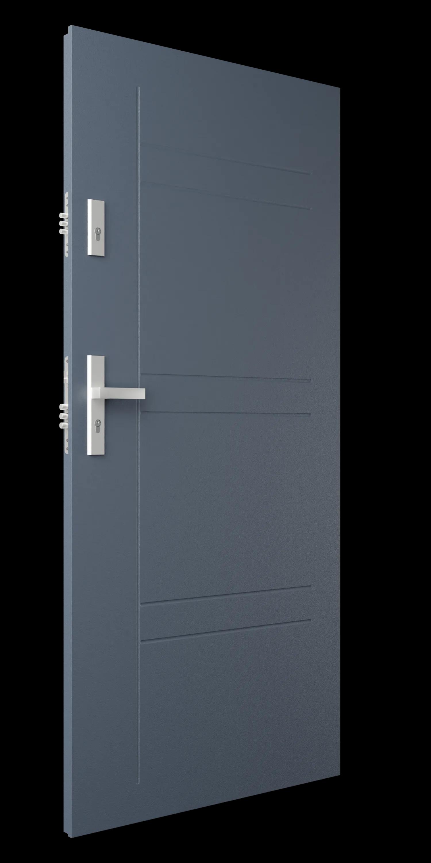 Zdjęcie przedstawia drzwi T46 antracyt