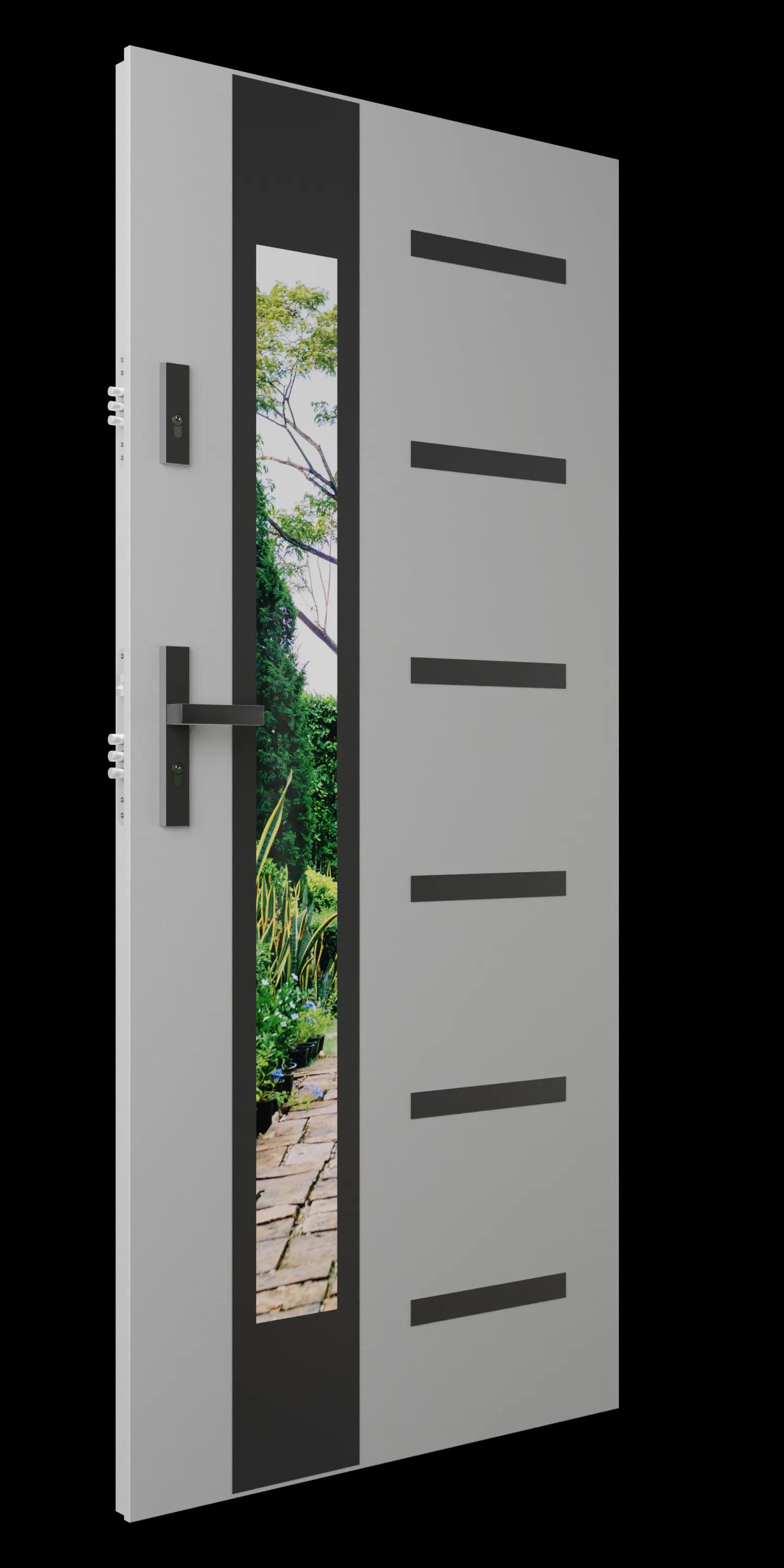 Zdjęcie przedstawia drzwi S36-A41 jasnoszary