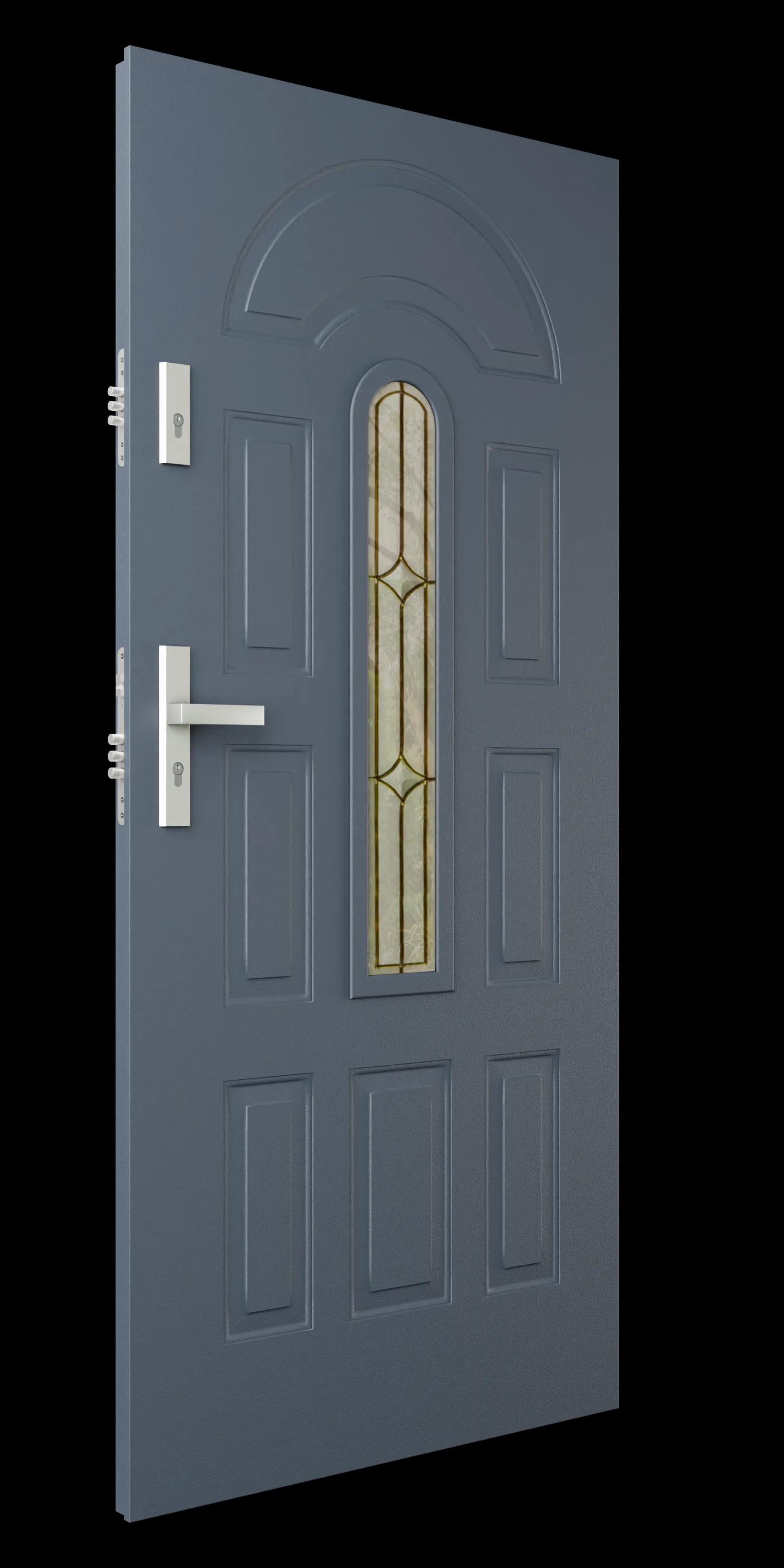 Zdjęcie przedstawia drzwi S17-T20 antracyt