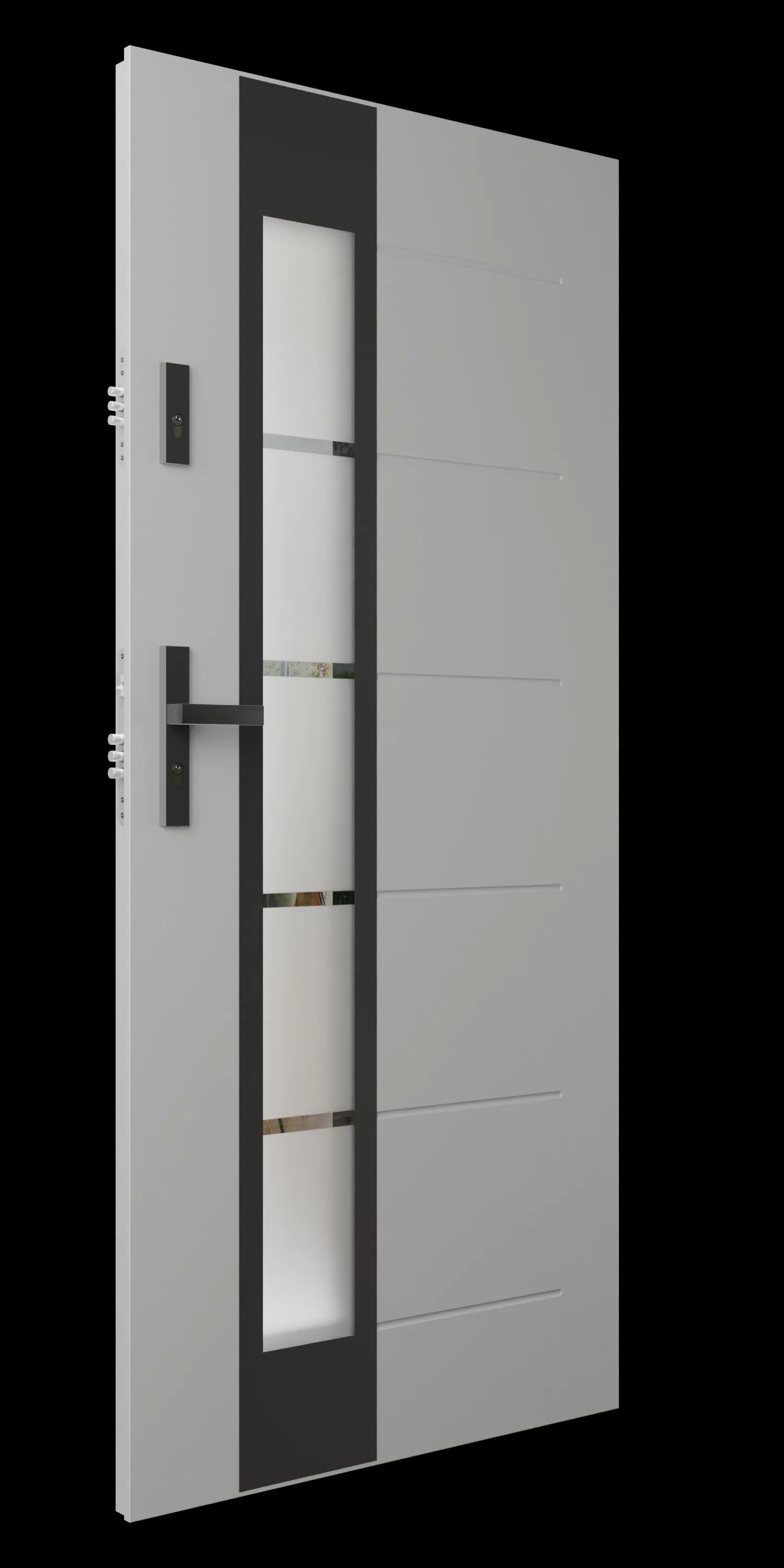 Zdjęcie przedstawia drzwi S37-T41 jasnoszary