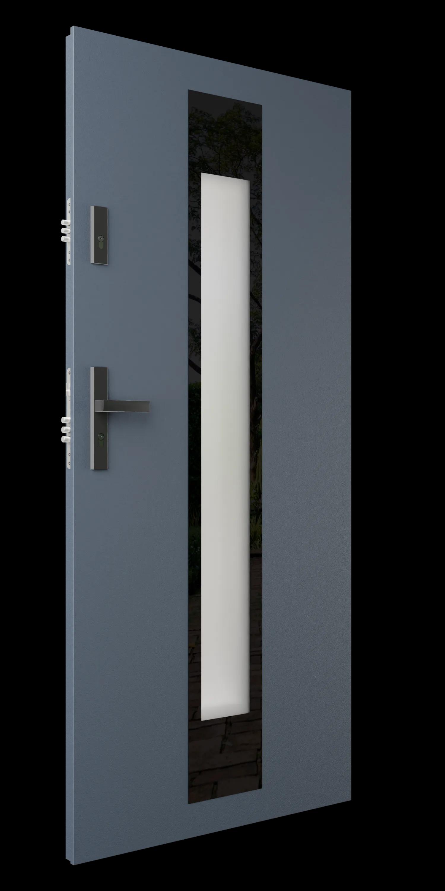 Zdjęcie przedstawia drzwi S80-G antracyt