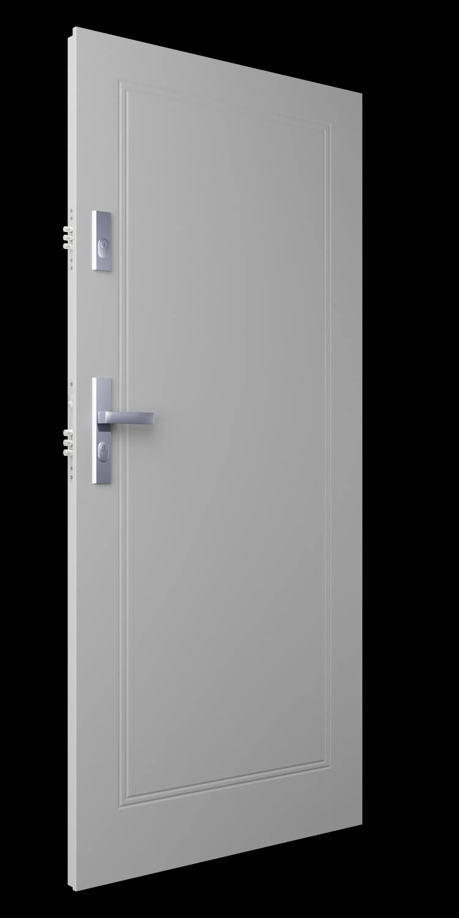 Zdjęcie przedstawia drzwi T01 jasnoszary