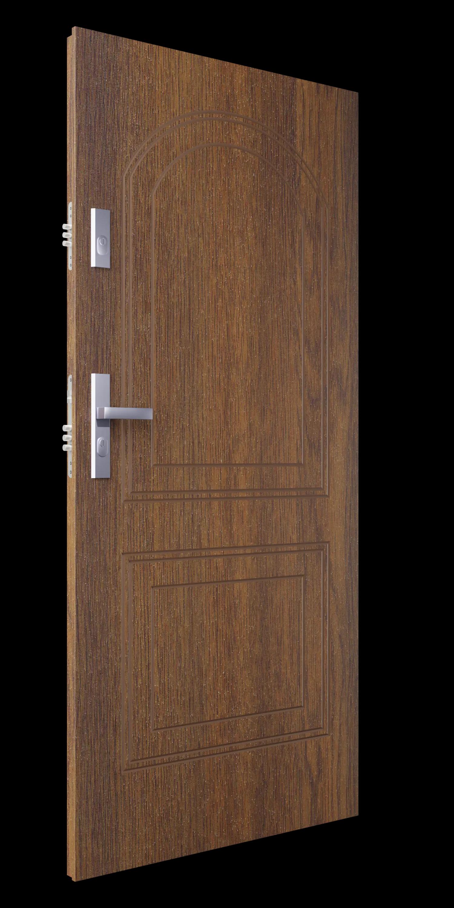 Zdjęcie przedstawia drzwi T02 ciemny orzech