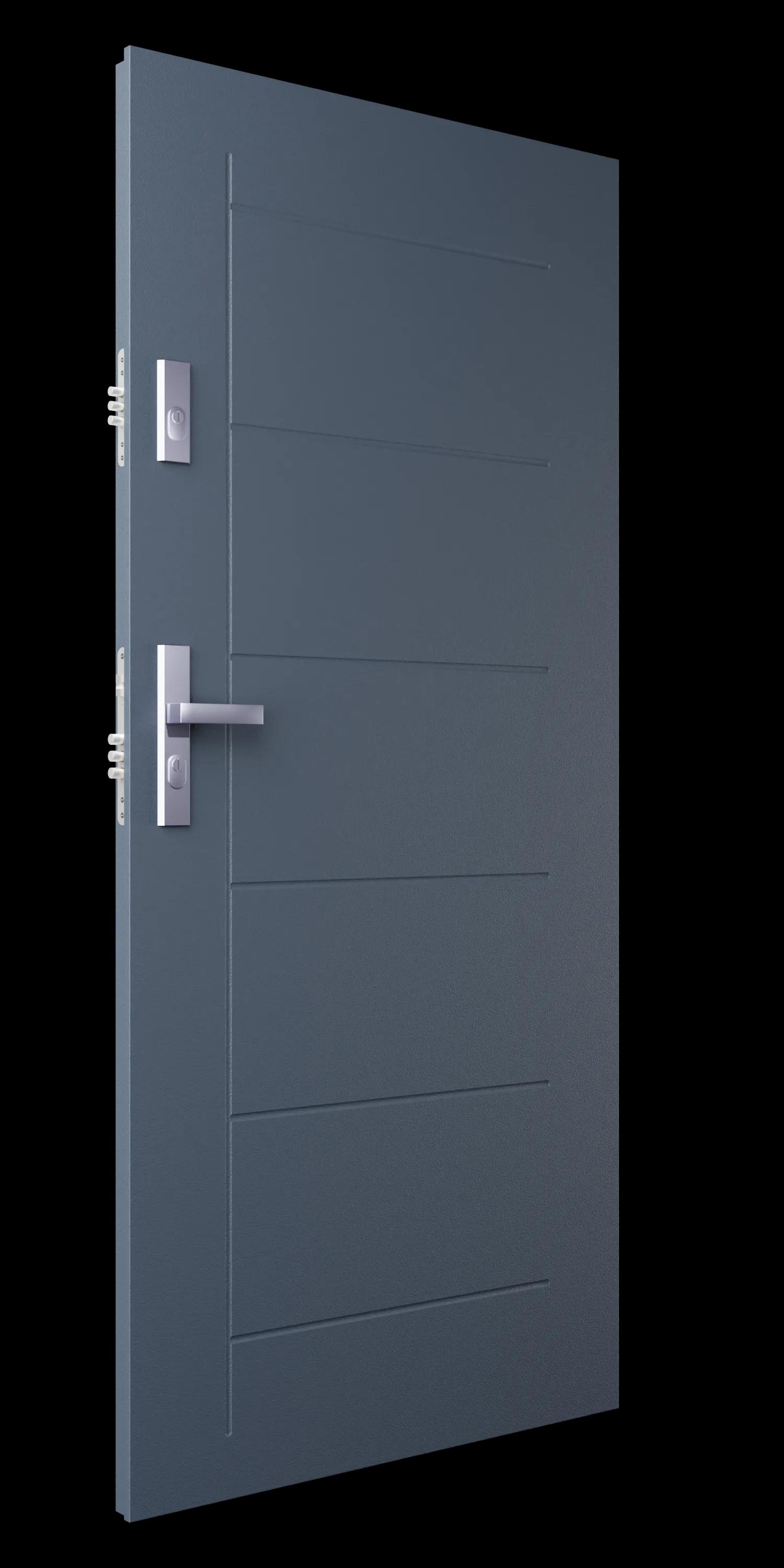 Zdjęcie przedstawia drzwi T41 antracyt