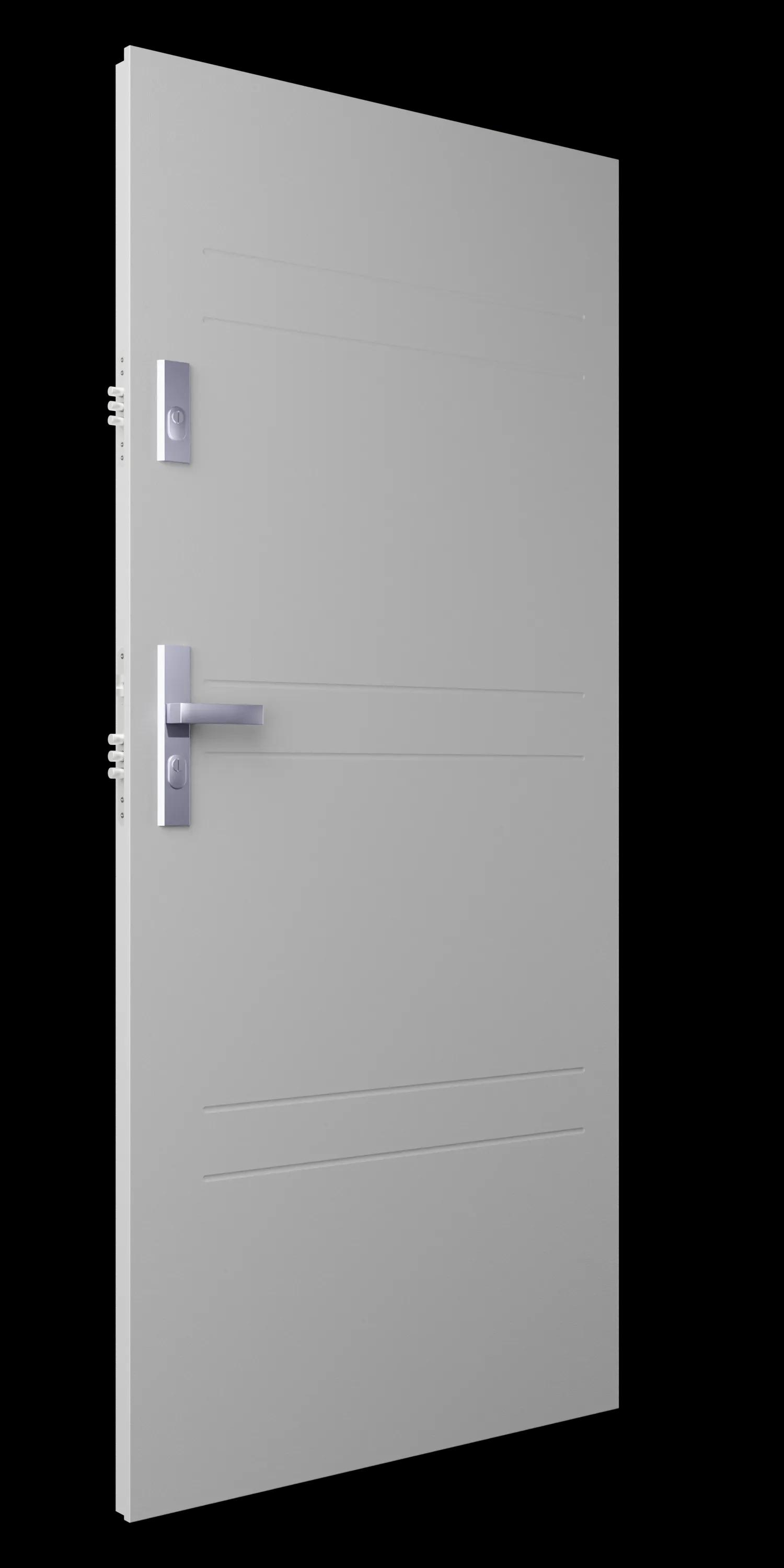 Zdjęcie przedstawia drzwi T47 jasnoszary