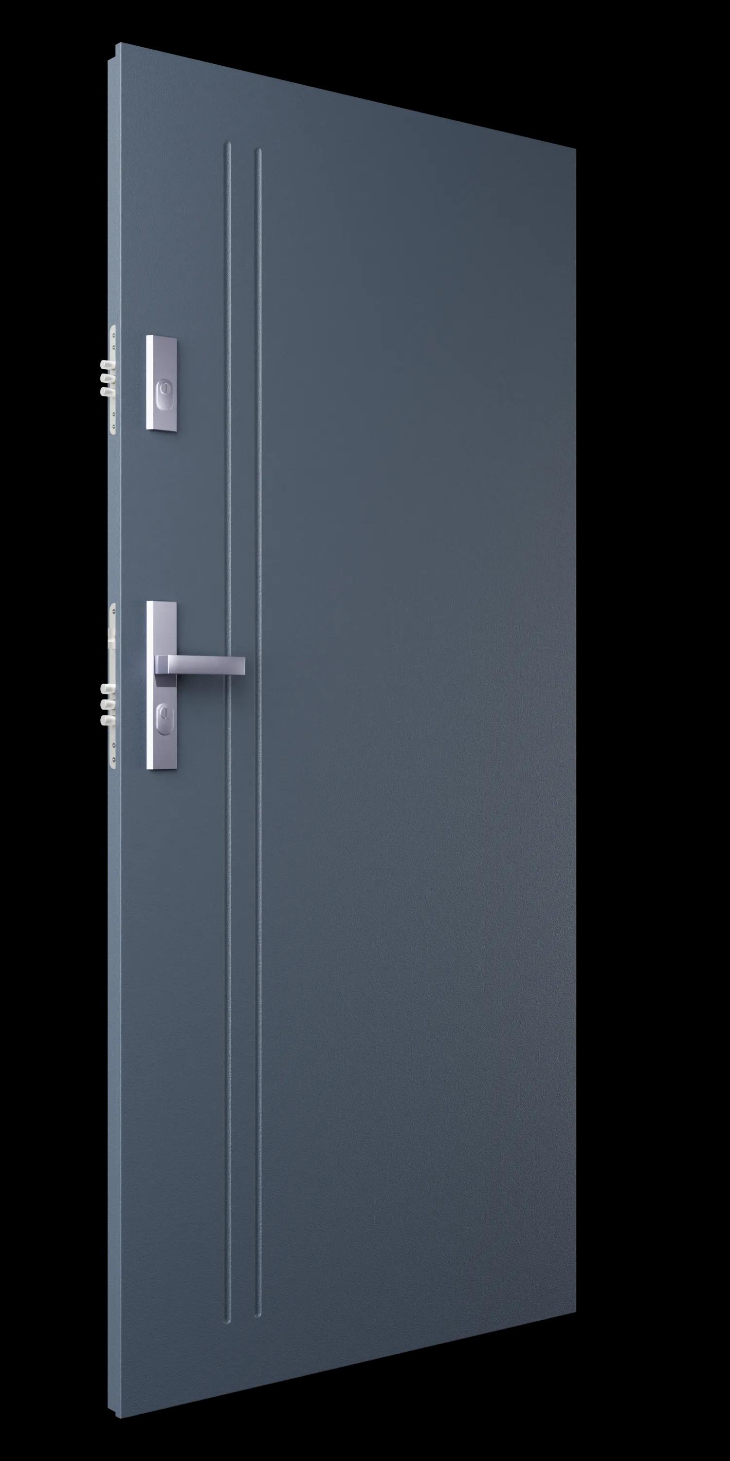 Zdjęcie przedstawia drzwi T51 antracyt