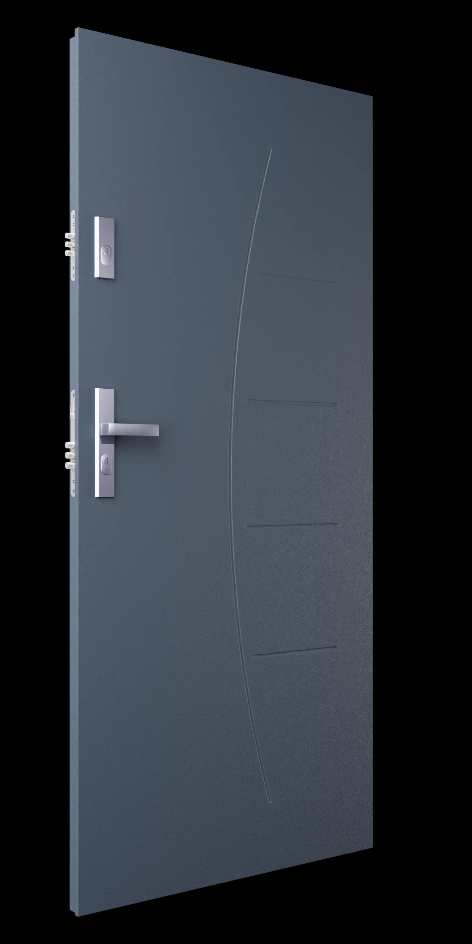 Zdjęcie przedstawia drzwi T59 antracyt