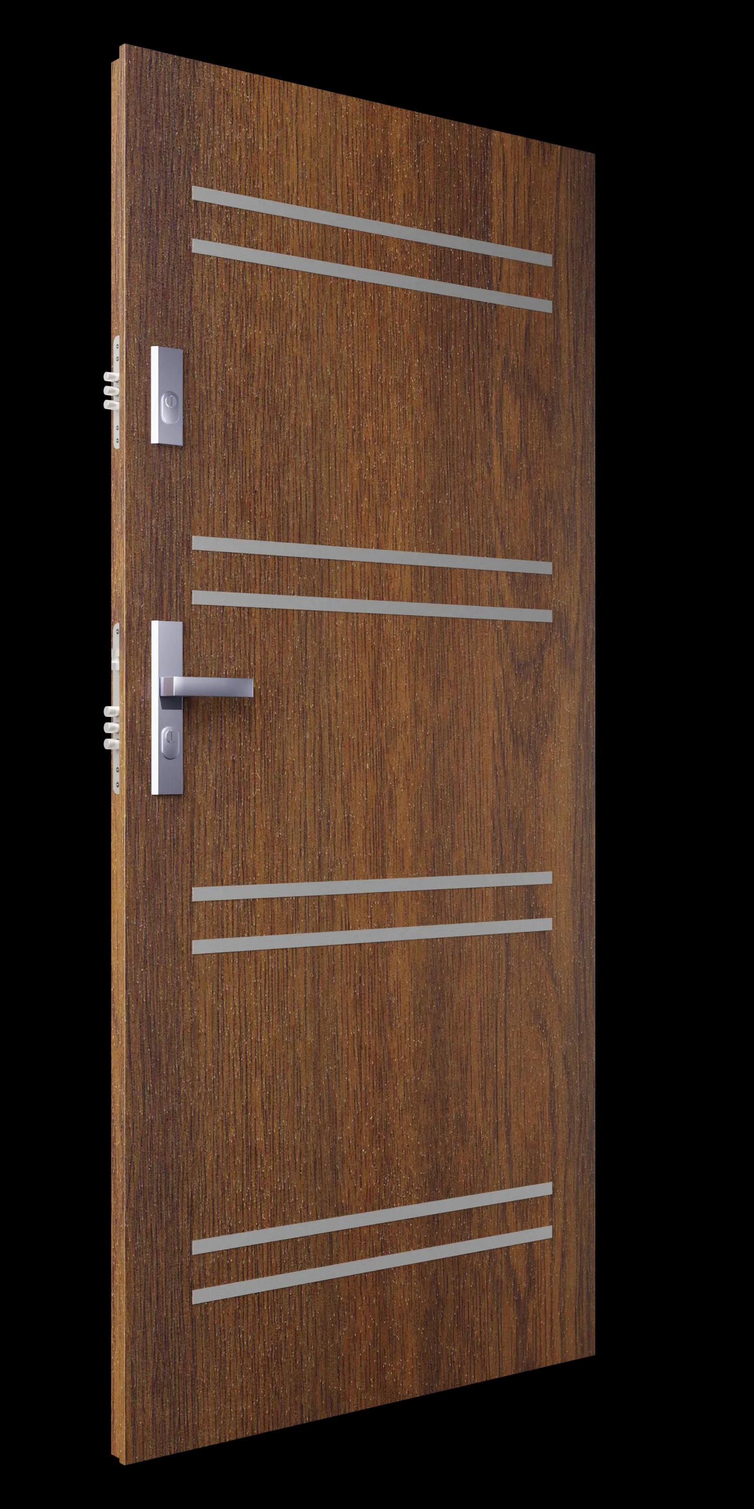 Zdjęcie przedstawia drzwi A10 ciemny orzech