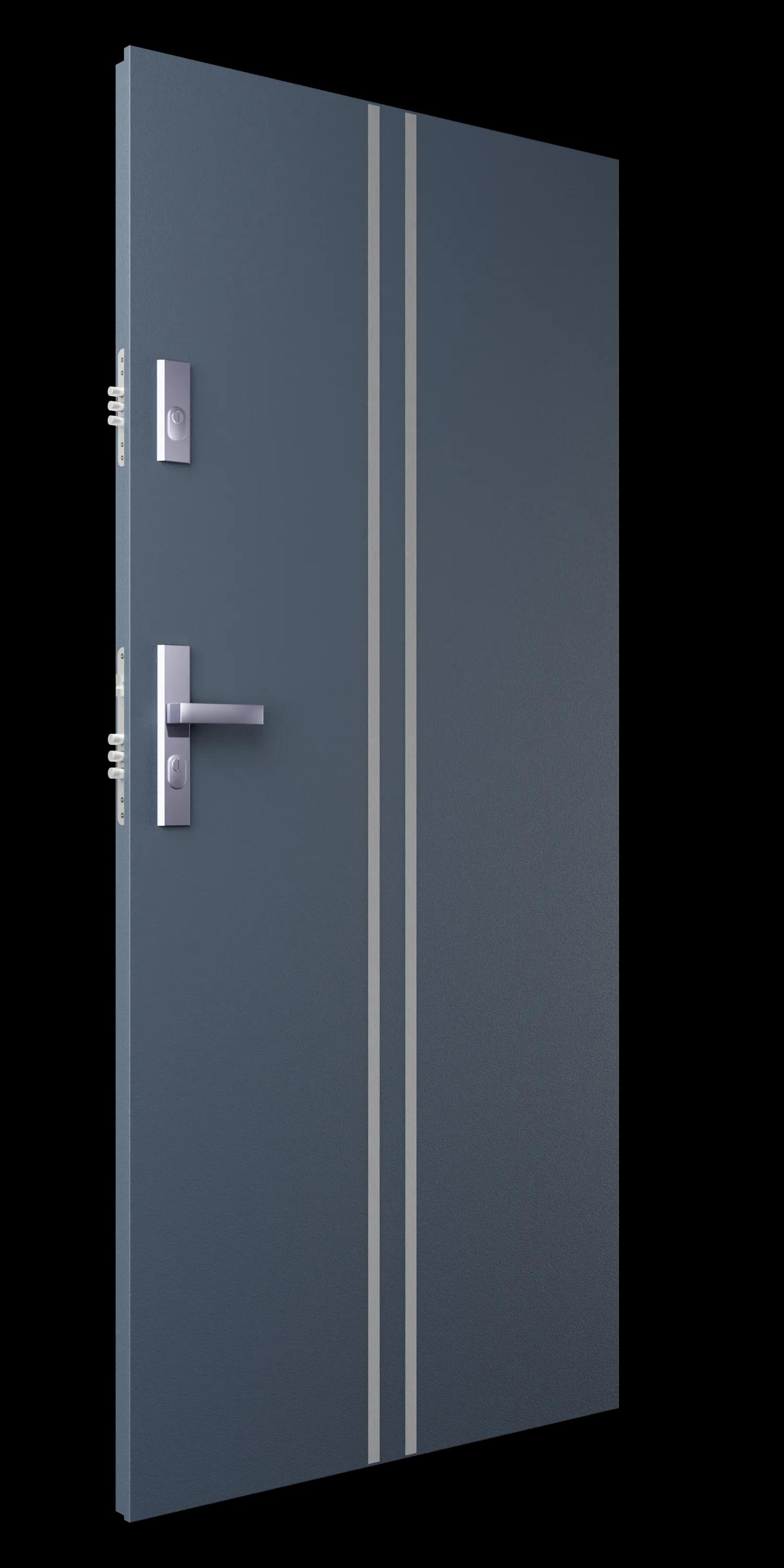 Zdjęcie przedstawia drzwi A7 antracyt